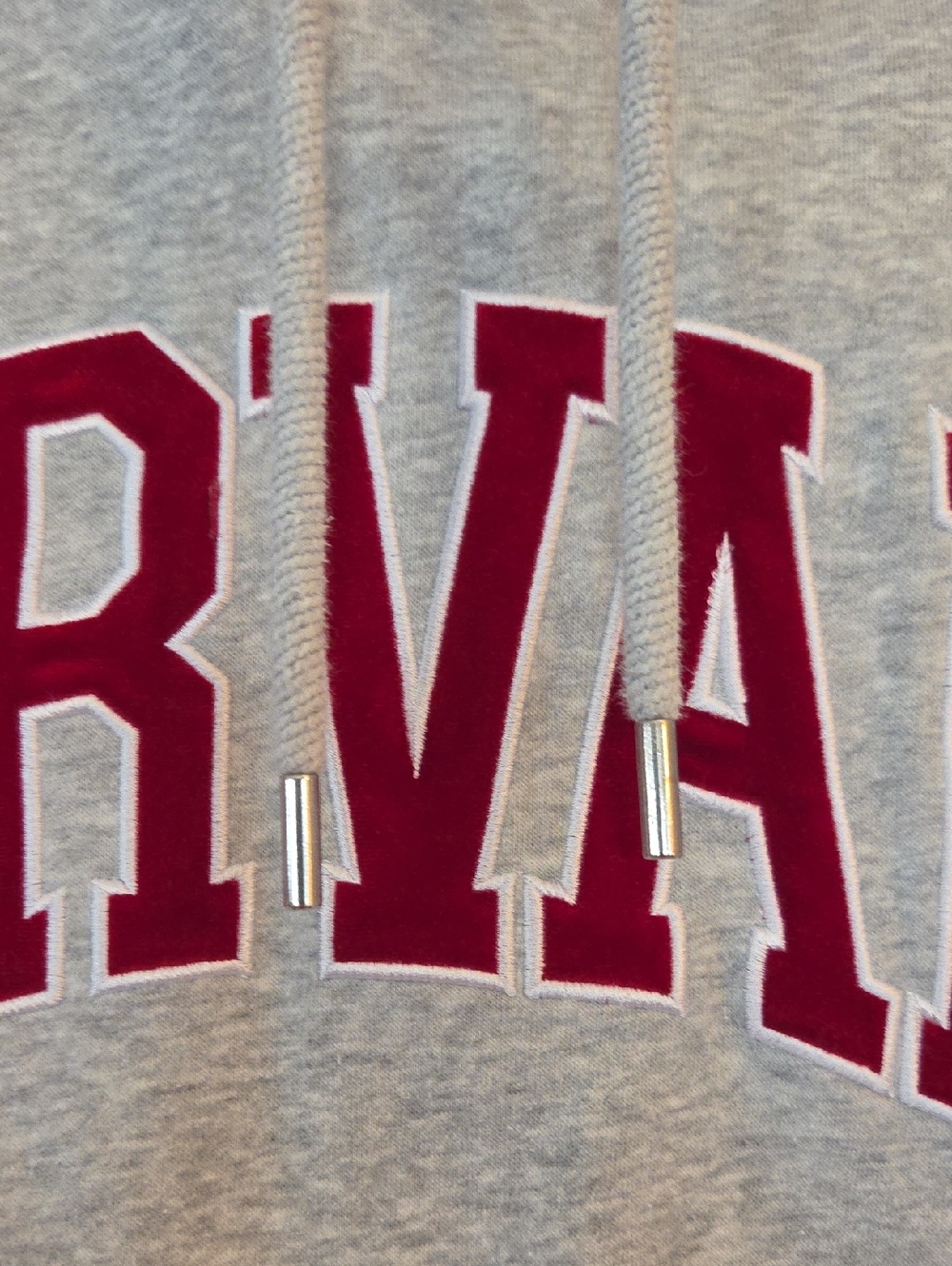 Harvard Hoodie Sweatshirt - Sz L - Picture 3 of 6
